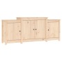 Credenza 164x37x68cm in Legno Massello di Pino