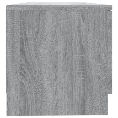 Mobili TV 2 pz Grigio Sonoma 80x35x36,5 cm in Legno Multistrato