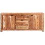 Credenza 175x40x75 cm in Legno Massello di Acacia