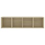 Mobile Porta TV Rovere Sonoma 142,5x35x36,5cm Legno Multistrato