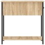 Comodini 2 pz Rovere Sonoma 30x60x60 cm in Legno Multistrato