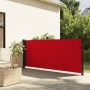 Tenda da Sole Laterale Retrattile Rossa 120x300 cm