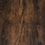 Tavolino Rovere Fumo 50x26x50 cm in Legno Multistrato