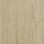 Set Mobili da Bagno 3 pz Rovere Sonoma in Legno Multistrato