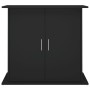 Supporto per Acquario 81x36x73 cm in Legno Multistrato Nero