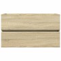 Mobile Lavabo Rovere Sonoma 80x38,5x45 cm in Legno Multistrato