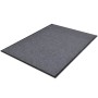Zerbini in PVC 2 pz Grigio 90x60 cm