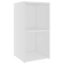 Mobili Porta TV 2 pz Bianco 72x35x36,5 cm in Legno Multistrato