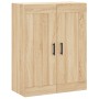 Mobile a Parete Rovere Sonoma 69,5x34x90 cm Legno Multistrato