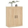 Mobile a Parete Rovere Sonoma 69,5x34x90 cm Legno Multistrato