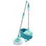 Leifheit Set Mocio per Pavimenti a Disco Clean Twist Ergo Mobile