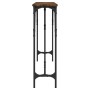 Tavolo Consolle Rovere Fumo 180x23x75 cm in Legno Multistrato