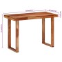 Tavolo da Pranzo 110x50x76 cm Legno Massello di Acacia