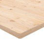 Piano Tavolo 100x60x2,5 cm Legno Massello di Pino Rettangolare