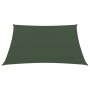 Vela Parasole 160 g/m² Verde Scuro 4x4 m in HDPE