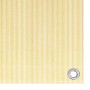 Schermo Frangivista per Balcone Beige 90x500 cm in HDPE