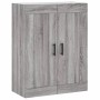 Mobile a Parete Grigio Sonoma 69,5x34x90 cm Legno Multistrato