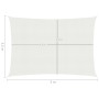 Vela Parasole 160 g/m² Bianca 3,5x5 m in HDPE