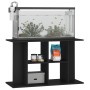 Supporto per Acquario 100x40x60 cm in Legno Multistrato Nero