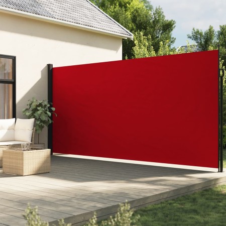 Tenda da Sole Laterale Retrattile Rossa 200x300 cm