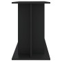 Supporto per Acquario 120x40x60 cm in Legno Multistrato Nero