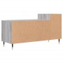 Mobile TV Grigio Sonoma 100x35x55 cm in Legno Multistrato