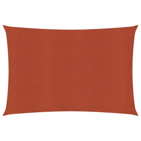 Vela Parasole 160 g/m² Terracotta 3x4 m in HDPE