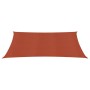 Vela Parasole 160 g/m² Terracotta 3x4 m in HDPE