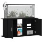 Supporto per Acquario 121x41x58 cm in Legno Multistrato Nero