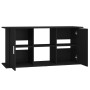 Supporto per Acquario 121x41x58 cm in Legno Multistrato Nero