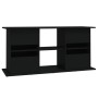 Supporto per Acquario 121x41x58 cm in Legno Multistrato Nero