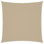 Parasole a Vela in Tela Oxford Quadrato 3x3 m Beige