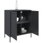 Credenza Antracite 68x39x79 cm in Acciaio