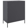 Credenza Antracite 68x39x79 cm in Acciaio