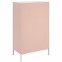 Credenza Rosa 68x39x113 cm in Acciaio