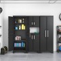 Keter Armadietto Basso Detroit Nero