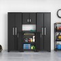 Keter Armadietto Basso Detroit Nero