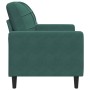 Poltrona Verde Scuro 60 cm Velluto