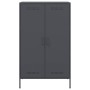 Credenza Antracite 68x39x113 cm in Acciaio