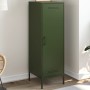 Credenza Verde Oliva 36x39x113 cm in Acciaio