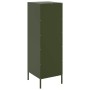 Credenza Verde Oliva 36x39x113 cm in Acciaio