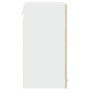 Mobile Pensile Vetro Rovere Sonoma 80x31x60cm Legno Multistrato