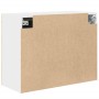 Mobile Pensile Vetro Rovere Sonoma 80x31x60cm Legno Multistrato