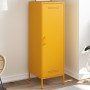 Credenza Giallo Senape 36x39x113 cm in Acciaio