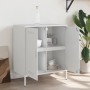 Credenza Bianca 68x39x79 cm in Acciaio