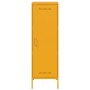 Credenza Giallo Senape 36x39x113 cm in Acciaio