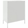 Credenza Bianca 68x39x79 cm in Acciaio