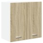 Mobile Pensile Rovere Sonoma 60x31x60 cm Legno Multistrato