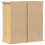 Mobile Bagno a Parete Corona 70x33x71,5cm Legno Massello Pino