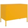 Mobile TV Giallo Senape 68x39x50,5 cm in Acciaio